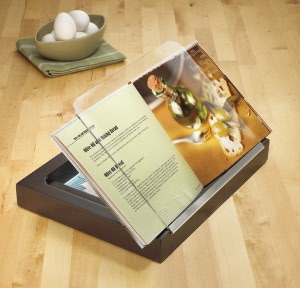 Wood and Acrylic Cookbook Holder