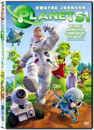 BARNES NOBLE Planet 51 by SONY PICTURES Jorge Blanco Dwayne Johnson