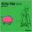 2012 Selfish Pigs Mini Wall Calendar