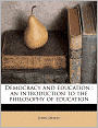 Democracy And Education