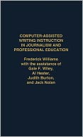 Computer Assisted Writing Instruction In Journalism And Professional Education