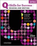 Q: Skills for Success Intro Reading & Writing Student Book with Student Access Code Card