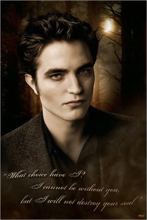 New Moon - Edward Quote - Poster