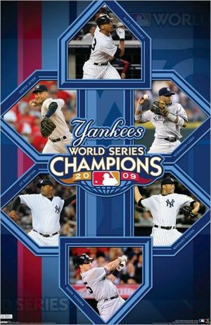 New York Yankees - 2009 World Series Champions - Poster