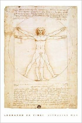 Leonardo's Vitruvian Man - Poster