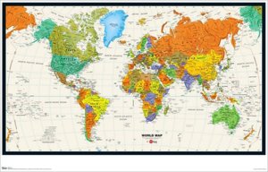 World Map - Poster