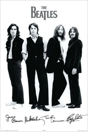 Beatles Signatures - Poster