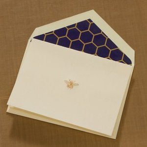 Hand Engraved Bee Notes