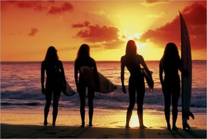 Surf Babes - Poster