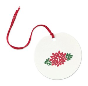 Poinsettia Gift Tags
