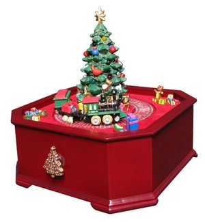 Christmas Tree Music Box