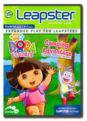 LeapFrog Leapster Software - Dora the Explorer: Dora's Camping Adventure