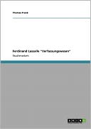 Ferdinand Lassalle Verfassungswesen