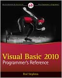 Visual Basic 2010 Programmer's Reference