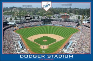 LA Dodgers Stadium - Poster