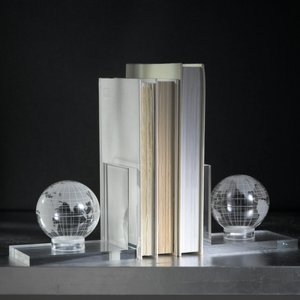 Earthball Bookends Crystle