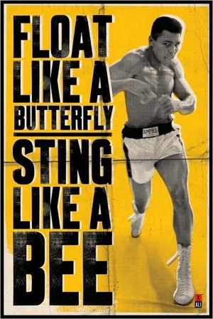 Muhammad Ali - Float Like A Butterfly - Poster