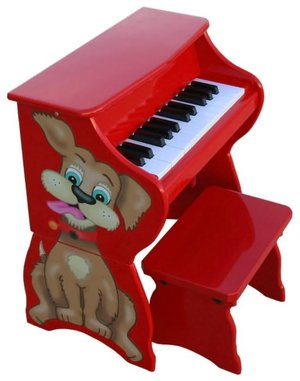 Schoenhut Dog Piano Pal W/Bench