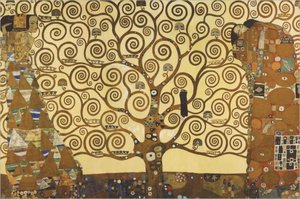 Gustav Klimt's Tree of Life - Poster