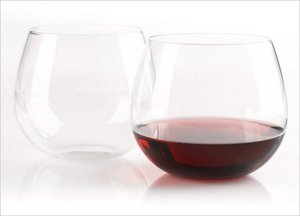 U Pinot Noir  Stemless Wine Glasses - Set of 2