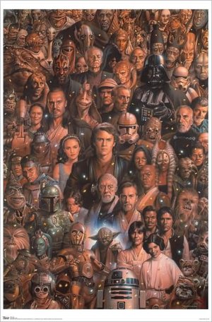 Star Wars Saga - Poster