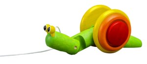 Pull-along Snail
