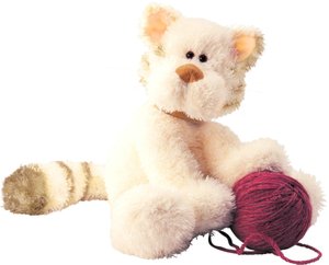 Mussy plush cat