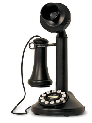 The Candlestick Phone - Black