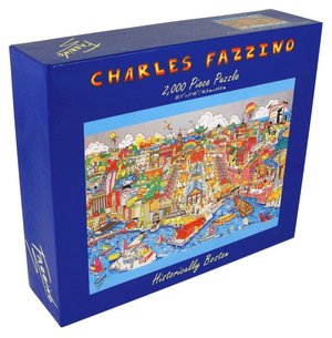BOSTON-Historically Boston Fazzino 2000 Piece Puzzle (B&N Exclusive)