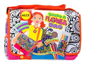 Color a Flower Bag