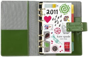 2011 Canvas Personal Agenda Black & Kelly