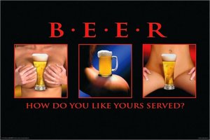 Beer Served - Poster