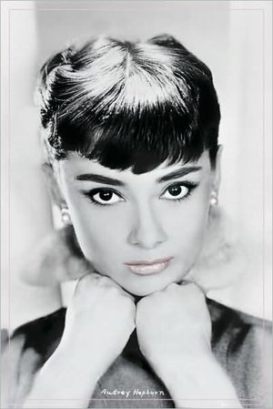 Audrey Hepburn - Close Up - Poster