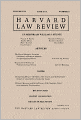 Harvard Law Review: Volume 124, Number 8 - June 2011