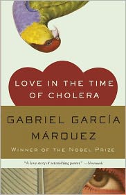 Love in the Time of Cholera by Gabriel García Márquez: Book Cover