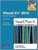 Visual C 2010: How to Program. by P.J. Deitel, H.M. Deitel