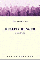 Reality Hunger: A Manifesto