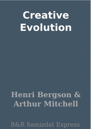 Creative Evolution