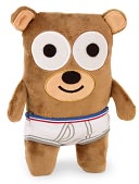 Bear in Underwear Doll by MerryMakers, Inc.: Product Image