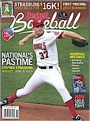 Beckett Baseball Collector - One Year Subscription