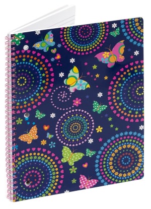 Magic Wings Lined Theme Book (8x10.5)