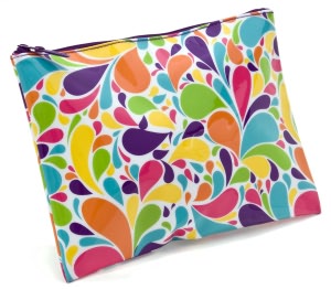 Swirly Pearl Accessory Pouch 7 x 10