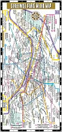 Streetwise Paris Metro Map - Laminated Paris Public Transportation Map - Minimetro - Folding Pocket Size Travel Map / Edition 2011