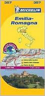 Michelin Map Italy: Emilia-Romagna 357