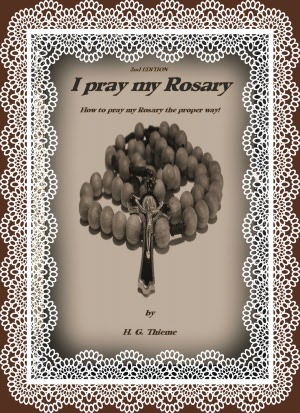 I pray my Rosary