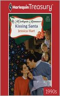 Kissing Santa