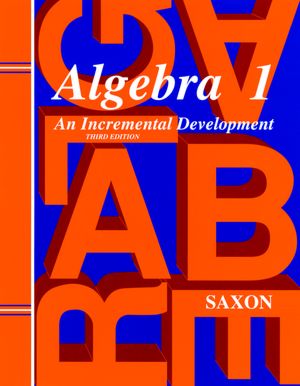 Saxon Algebra 1, 3rd Edition Tests only
