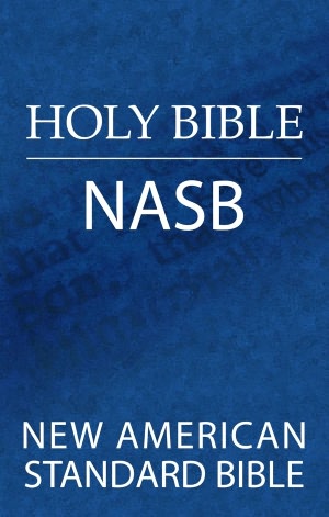 NASB Pew Bible, Large Print Edition: New American Standard Bible Update, black hardcover