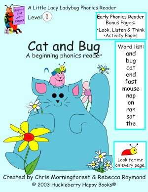 Cat and Bug - Level 1 Phonics Reader