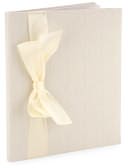 Ivory Silk with Bow Memory Book by Gibson, C. R. Company: Product Image